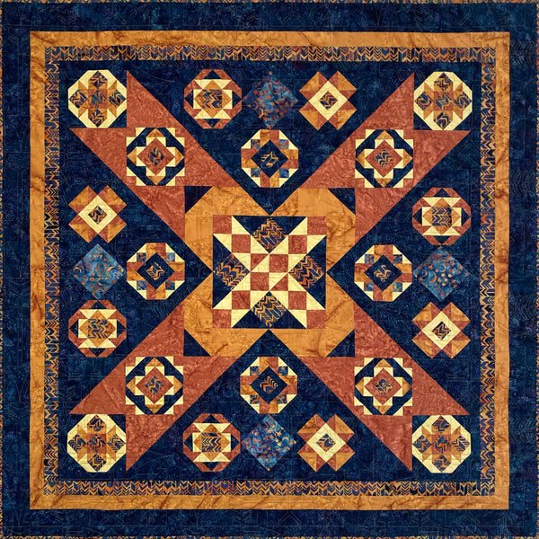 Aztec Dance Block of the Month Full Pattern