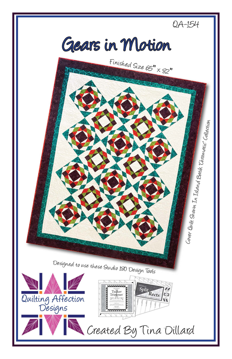 Gears in Motion Quilting Affection Designs