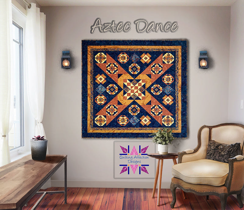 Aztec Dance Block of the Month Full Pattern
