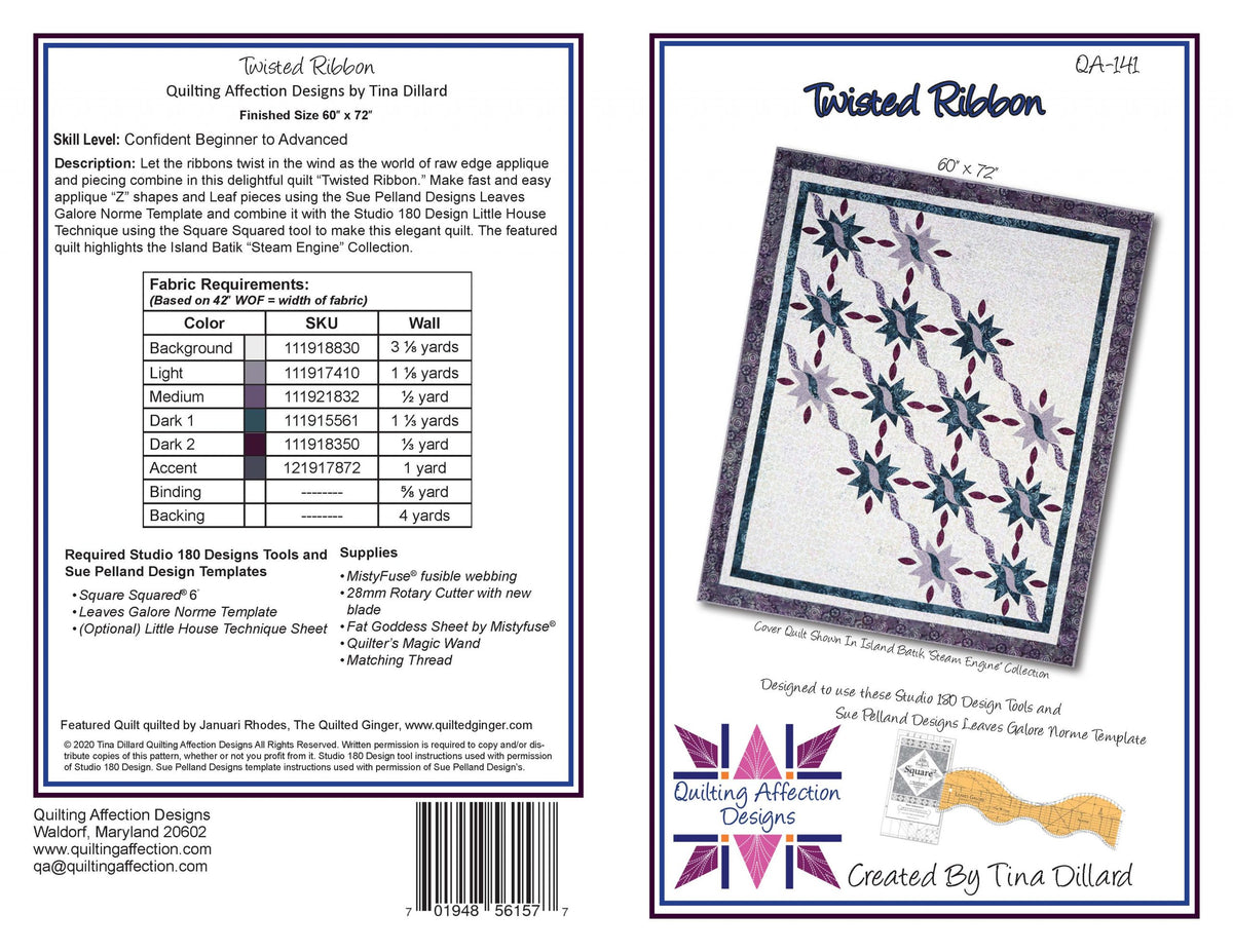 Twisted Ribbon – Quilting Affection Designs